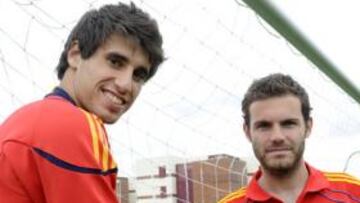 <b>A NEGOCIAR. </b>Javi Martínez y Juan Mata tendrán que negociar con sus clubes su presencia en los Juegos. Para la Eurocopa son fijos.