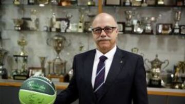 Eduardo García, presidente del Unicaja.