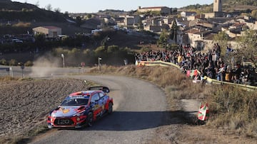 2019 FIA World Rally Championship
 Round 13, Rally de Espa&Atilde;&plusmn;a
 24 - 27 October 2019
 Dani Sordo
 
 Photographer: Austral
 Worldwide copyright: Hyundai Motorsport GmbH