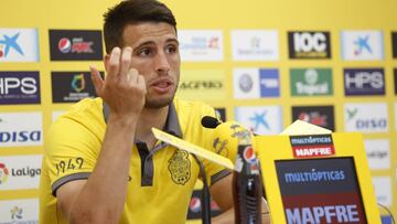 Calleri, jugador de Las Palmas.