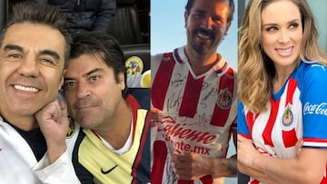 Famosos en el Chivas - América ¿Quién va con quién en el Clásico del futbol mexicano?