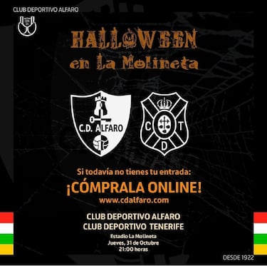 Noche de Halloween en La Molineta