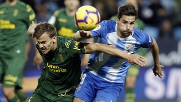 Resumen del Málaga vs Las Palmas de la Liga 1|2|3