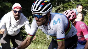 06/09/19 VUELTA CICLISTA A ESPA„A 2019 ETAPA 13 BILBAO - LOS MACHUCOS ALEJANDRO VALVERDE CICLISMO VUELTA A ESPAÑA