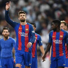 Pique, tras el gol de Messi: "Somos infinitamente mejores"