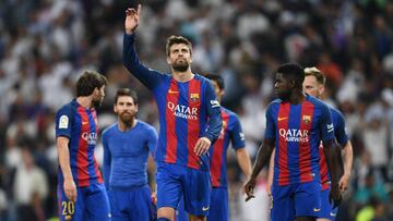 Pique, tras el gol de Messi: "Somos infinitamente mejores"