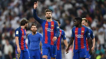 Piqué, tras el gol de Messi: "Somos infinitamente mejores"