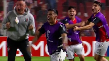 Con este gol histórico, Palestino logró la hazaña en Argentina: ¡locura total!