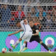 Chile no gana en Europa desde el 2-0 a Inglaterra en Wembley
