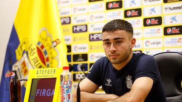 Alberto Moleiro, en rueda de prensa.