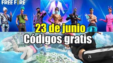 Free Fire | Códigos de hoy martes 23 de junio de 2022: recompensas gratis