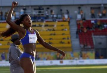 Caterine es campeona mundial y medalla de plata olímpica.