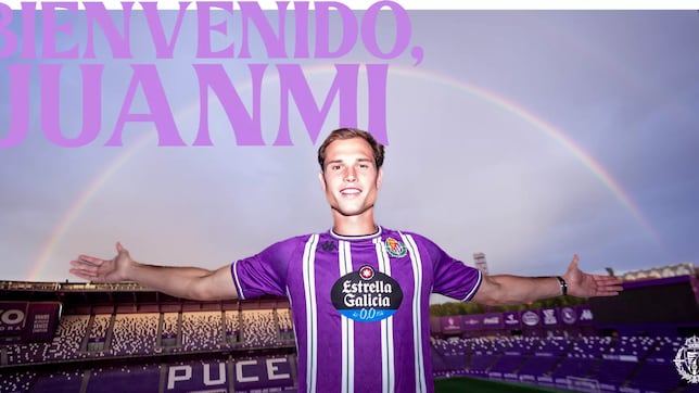 Juanmi Latasa firma por el Real Valladolid hasta 2029