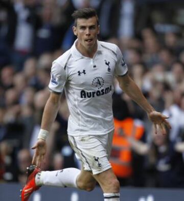 Gareth Bale con el Tottenham