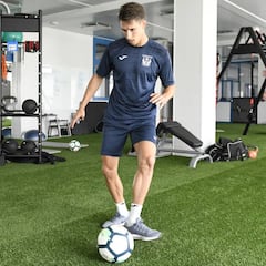 Szymanowski ya toca balón en una recuperación especial