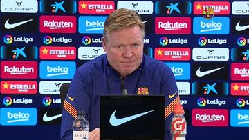 Koeman y la acción sobre Alba: "No entiendo cómo no entró el VAR