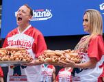 Joey Chestnut’s the hot dog eating champion’s incredible record