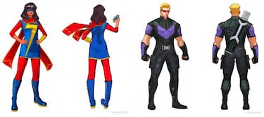 Ms. Marvel y Ojo de Halcón debutan en Marvel Ultimate Alliance 3