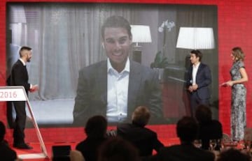 Premio AS del Deporte a Marc López y Rafa Nadal.