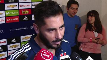 Herrera: "Es una obligación ganar el Superclásico ante Colo Colo"