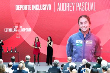 Audrey Pascual, premio Deporte Inclusivo. 
 
