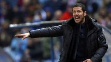 Simeone a Ballesteros: "Defiende a su club; tiene mucho carácter"