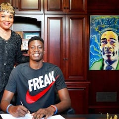 El UCAM Murcia tiene nuevo seguidor: Giannis Antetokounmpo