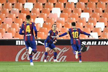 1-2. Antoine Griezmann celebra el segundo gol.