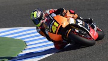 Aleix Espargaro, muy rápido en Jerez.