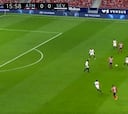 El golazo es de Correa, pero lo de Lemar es impecable...