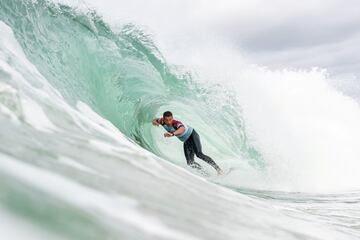 El pasado mes se disputó en Le Graviere (Francia) el Quik silver Pro France, octava ronda del Mundial de Surf. En la playa de esta localidad de Las Landas se dieron cita los mejores surfistas del mundo y dejaron estampas, como la que ofrece el australiano Soli Bailey, de auténtico baile sobre las olas.