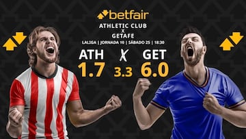 Athletic Club vs. Getafe CF: horario, dónde ver, pronósticos y clasificación
