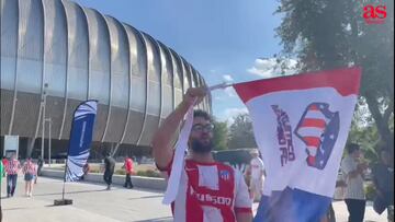 Monterrey se pinta rojiblanco con la visita del Atlético de Madrid