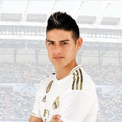 James usará el número '16' si se queda en el Real Madrid