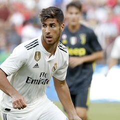 Asensio, el 'nueve' de guardia