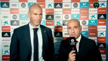 El vídeo de Zidane en zona mixta que ya es viral