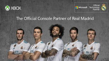 Xbox se convierte en la consola oficial patrocinadora del Real Madrid