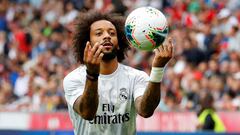 Marcelo en un amistoso de pretemporada.