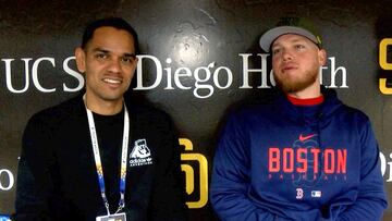 Entrevista con Emor Villa y Alex Verdugo, jugador de Boston Red Sox.