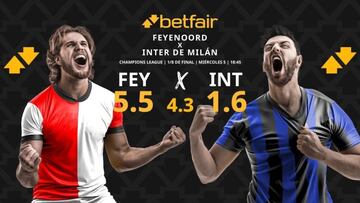 Feyenoord vs. Inter de Milán: horario, dónde ver, pronósticos y cuadro