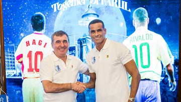 Rivaldo convulsiona Rumanía