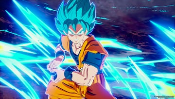 dragon ball sparking zero goku super saiyan god