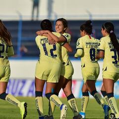 América derrotó a Cruz Azul en la Jornada 2 de Liga MX Femenil