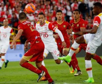 Santa Fe vs Rionegro en El Campín en imágenes