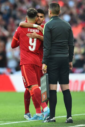 Luis Díaz salió campeón de la FA Cup con Liverpool que venció 6-5 al Chelsea en los lanzamientos desde el punto penal.