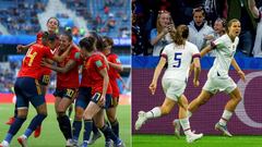 Espa&ntilde;a-Estados Unidos, octavos de final del Mundial de Francia