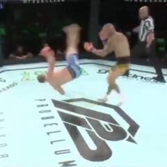 El KO que va para top del año tras una durísima patada giratoria