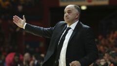 Pablo Laso durante la Final Four de Mil&aacute;n.