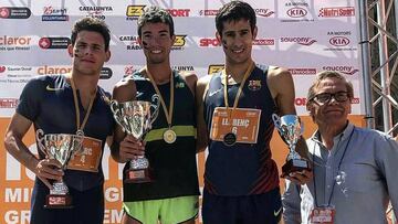 Exhibición y récord de Adel Mechaal en la Milla barcelonesa