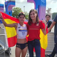 La Reina Letizia se vuelca con los españoles en los Juegos de París